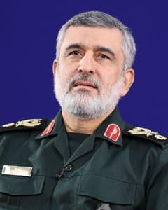 فرمانده نیروی هوافضای سپاه امیرعلی حاجی زاده