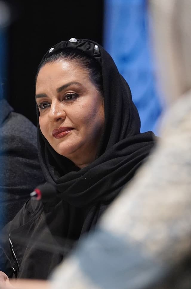 مریلا زارعی در نشست خبری فیلم جشنواره فیلم فجر