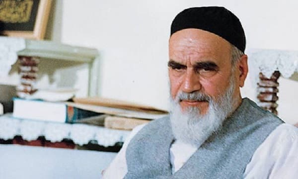 امام خمینی ره در منزل شخصی