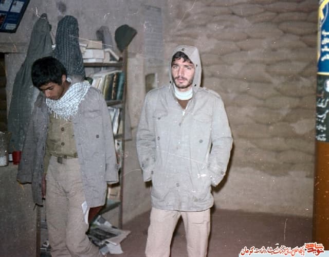 محمدحسین یوسف الهی در سنگر جبهه