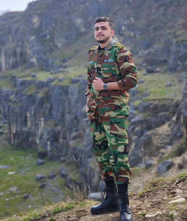 تصویر سرباز شهید مرتضی خزائی 