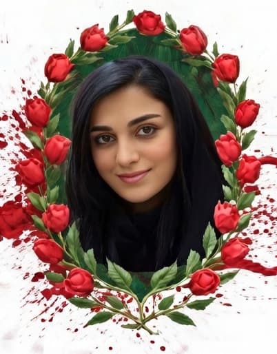 پوستر شهیده سحر قربانی