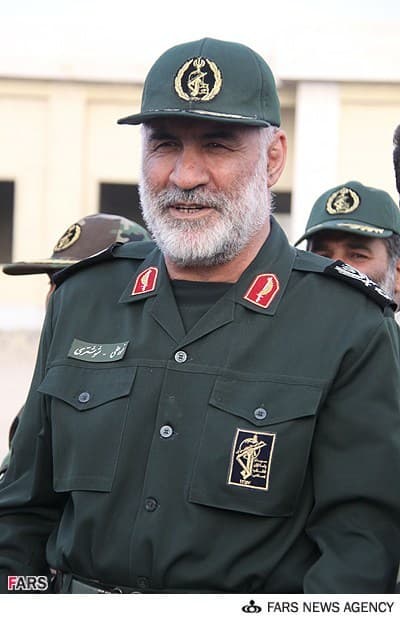 سردار شهید نورعلی شوشتری در قرارگاه